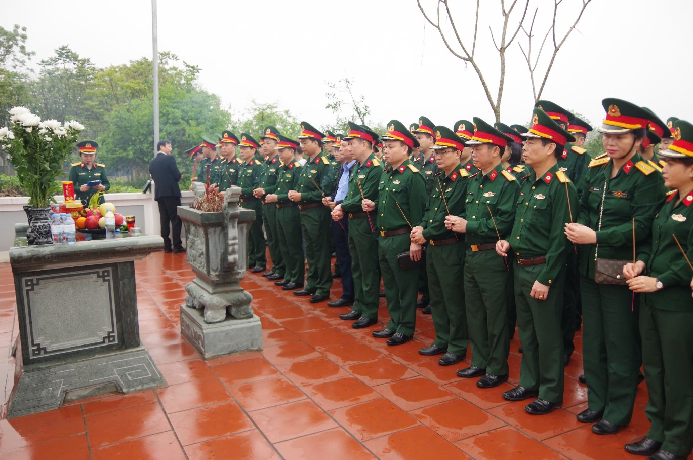 Bệnh viện quân y 7 hành quân về nguồn