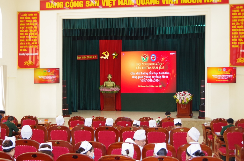 Bệnh viện Quân y 7 cập nhật hướng dẫn thực hành 5Đ trong điều trị tăng huyết áp