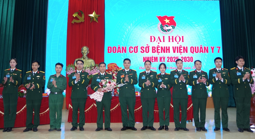 Đại hội Đoàn cơ sở Bệnh viện Quân y 7 nhiệm kỳ 2025 – 2030