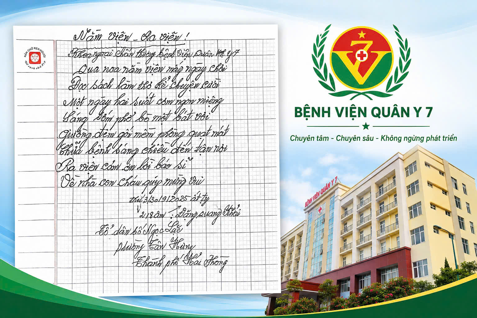 Có những lời cảm ơn đến sau… Nhưng chưa bao giờ muộn